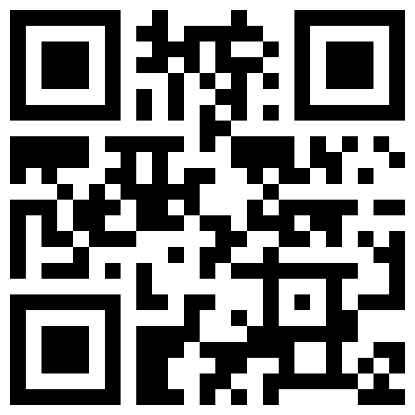 QR code for payment link