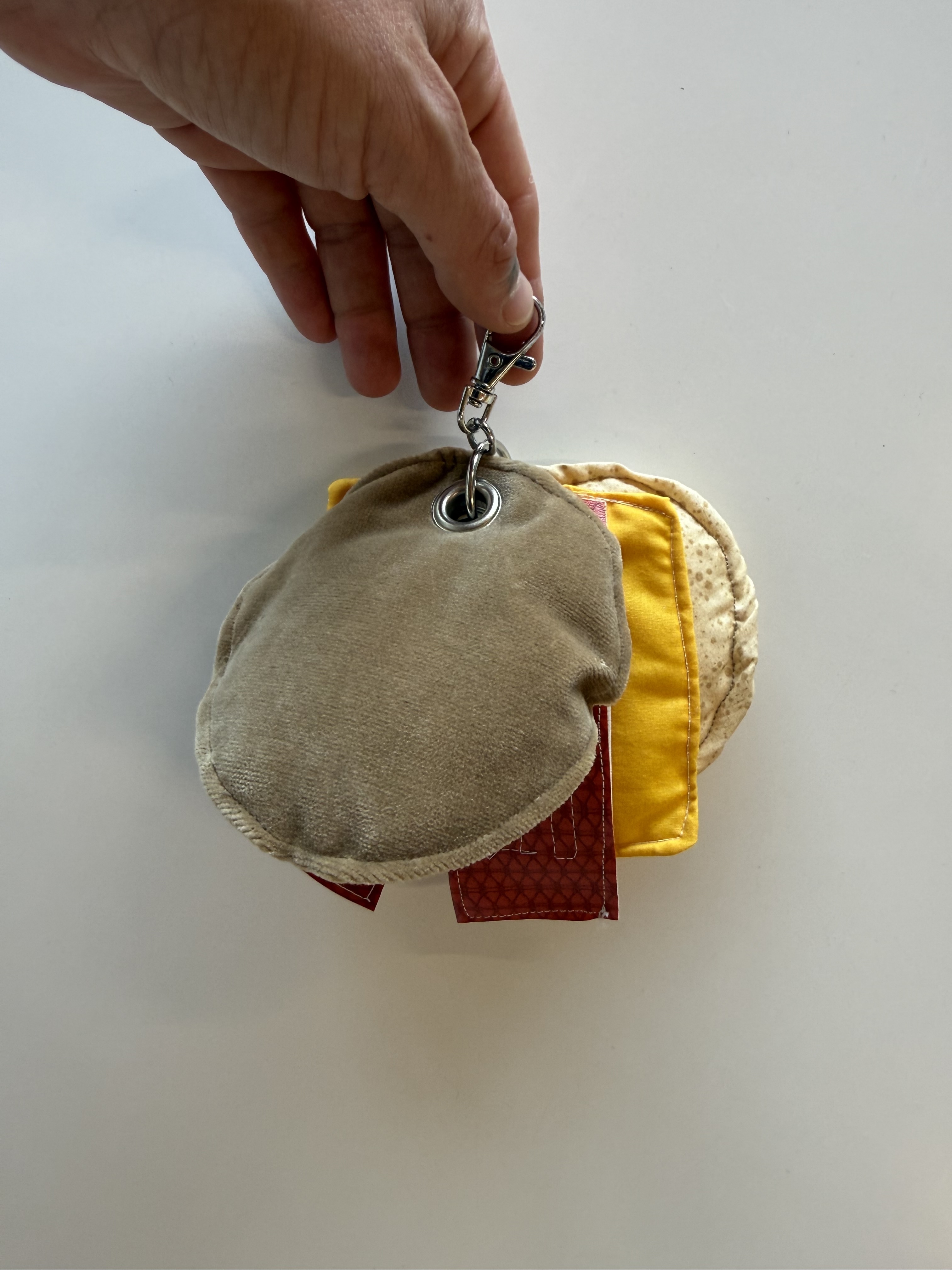 Egg Bacon Sandwich Charm