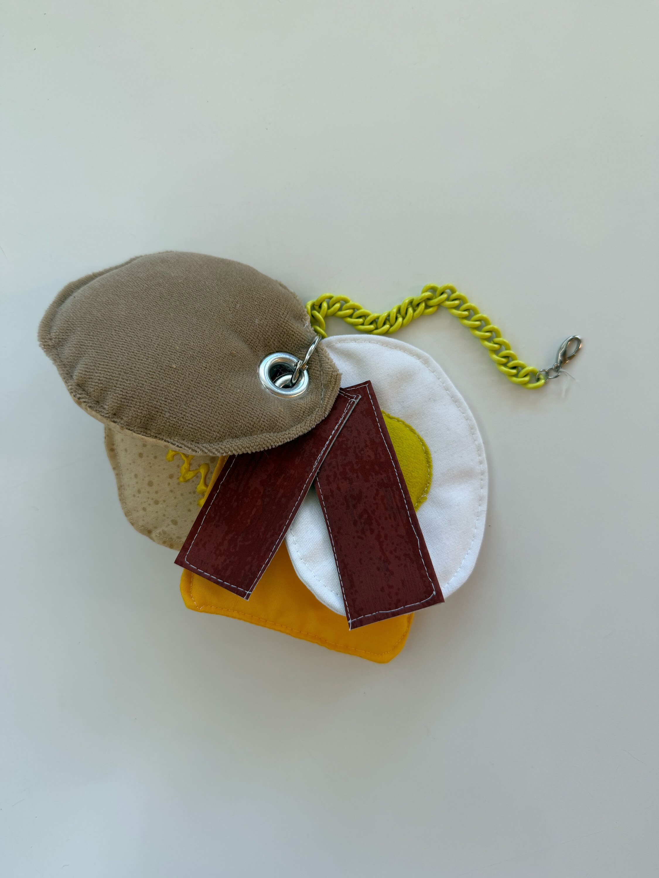 Egg Sandwich Charm