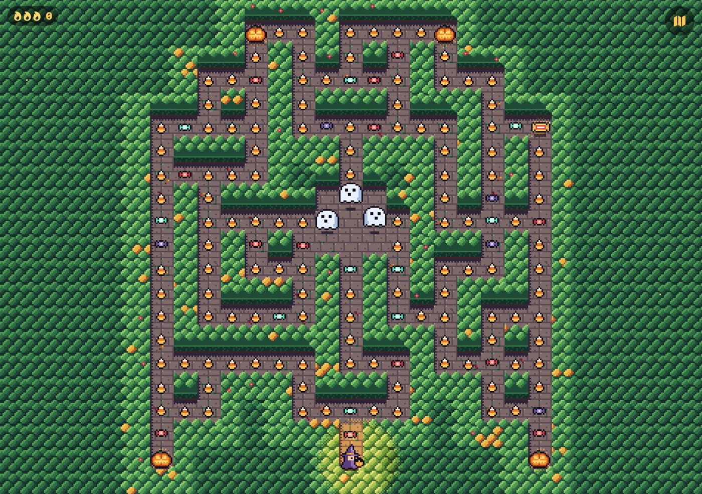 iPhone Duo, open: the whole maze