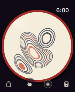 Apple Watch: a little dish of ink