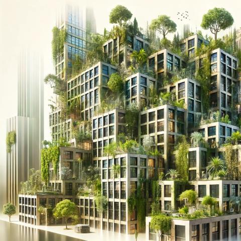 Transforming Post-War Colossals with Vertical Gardens